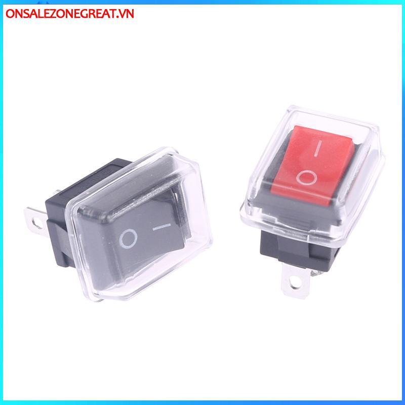 Ons 5 Nút Nhấn Mini Switch 2Pin Bật / Tắt Roer Switch có nắp chống nước Bla at