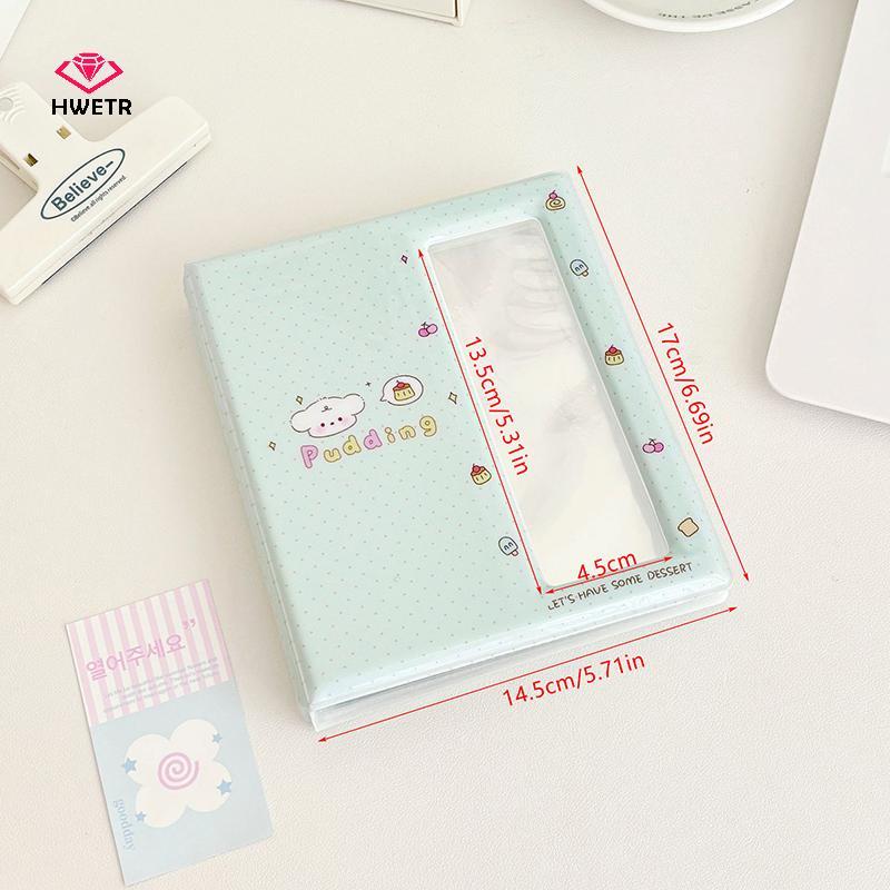 HWETR Hoạt Hình Photo Booth Album 40 Cái 2x6 Dải 20 Cái 4x6 4R Sách Lưu Trữ Ảnh