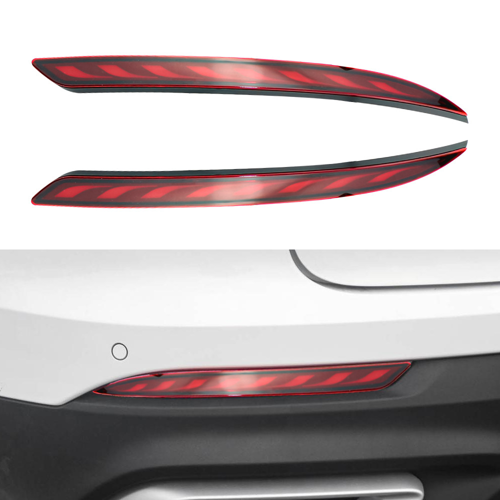 2 Chiếc Đèn LED Phía Sau Xe Ô Tô Cho Geely Coolray Proton X50 2018-2021 Đèn Cảnh Báo Phanh Bật Đèn T