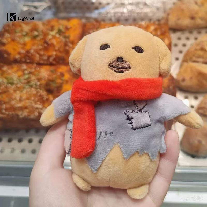 KgYewl 12cm Dễ Thương Nhúng Sốt Chó Sang Trọng Búp Bê Mặt Dây Chuyền Thú Nhồi Bông Đồ Chơi Ngộ nghĩnh Treo Quà Tặng Cho Trẻ Em Mới