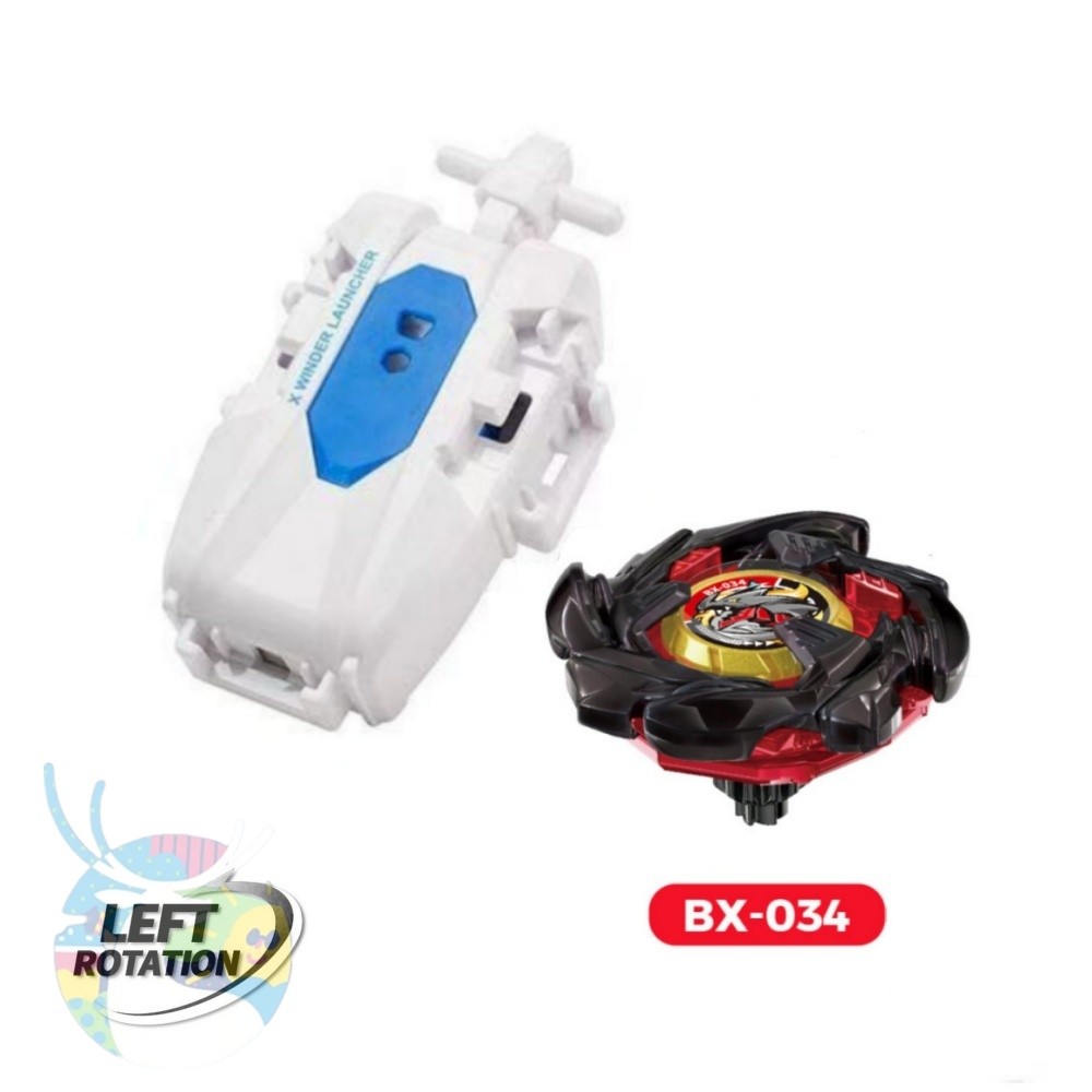 Beyblade X BX-34 TRÁI Cobalt Dragoon Xtreme Với Launcher Grip Thiết bị nổ Đồ chơi trẻ em Bé trai