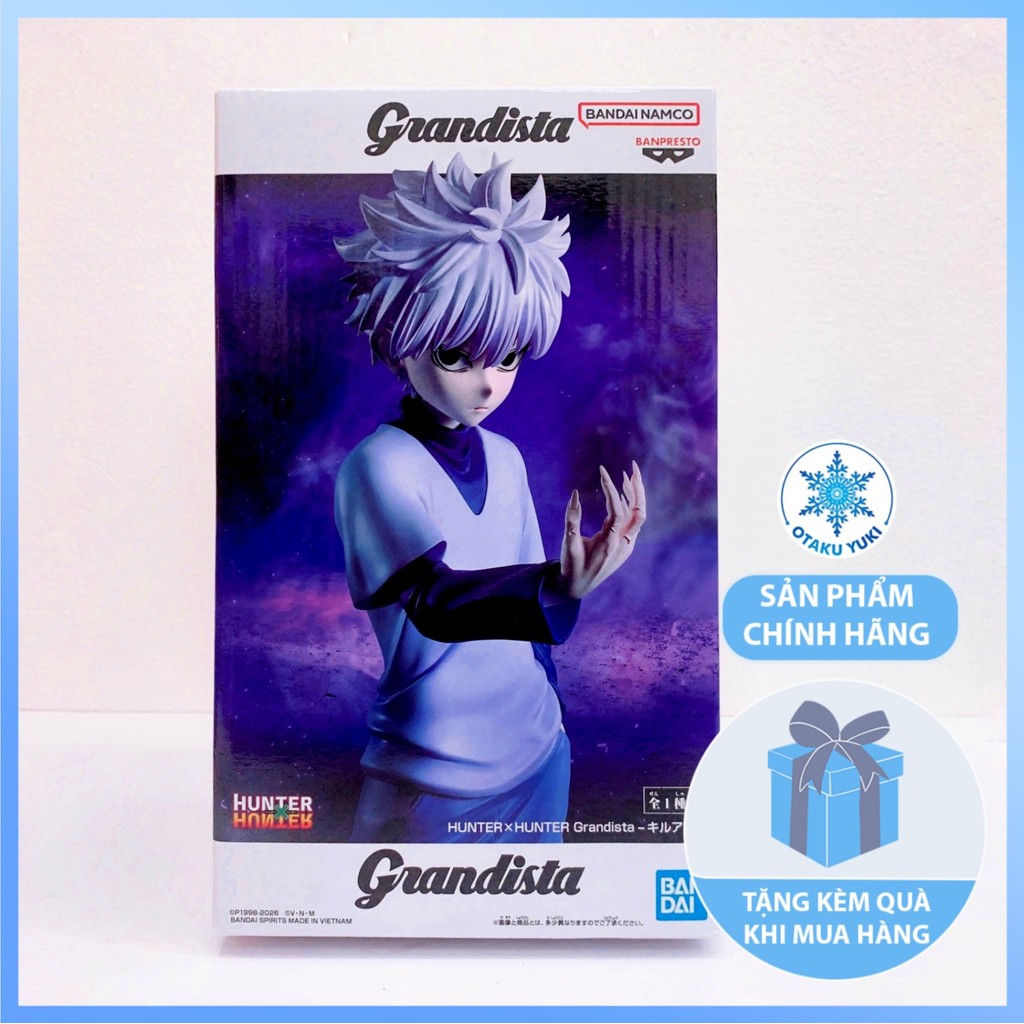 Mô Hình Killua - Hunter X Hunter - Grandista Figure Chính Hãng (Banpresto)