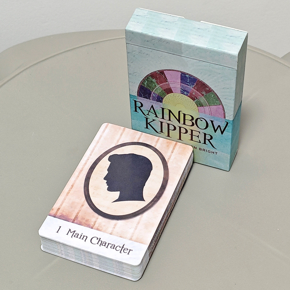 [Hàng có sẵn] 9 * 6cm Rainbow Kipper Card Tiếng Anh Board Game Card Game Rainbow Kipper Party Trò ch