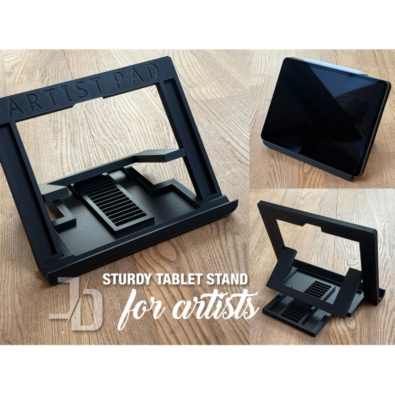 JD Artist Pad cho máy tính bảng lớn - giá đỡ chắc chắn in 3D
