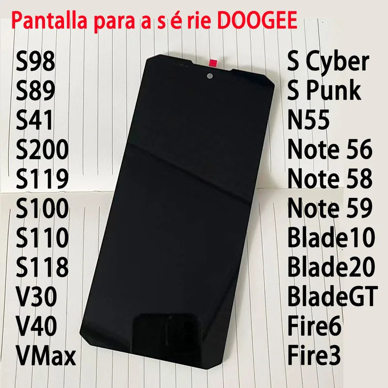 Dành Cho DOOGEE S98 S100 S110 S118 S200 Màn Hình Hiển Thị Doogee Blade 10 20 LCD S Cyber Display Doo
