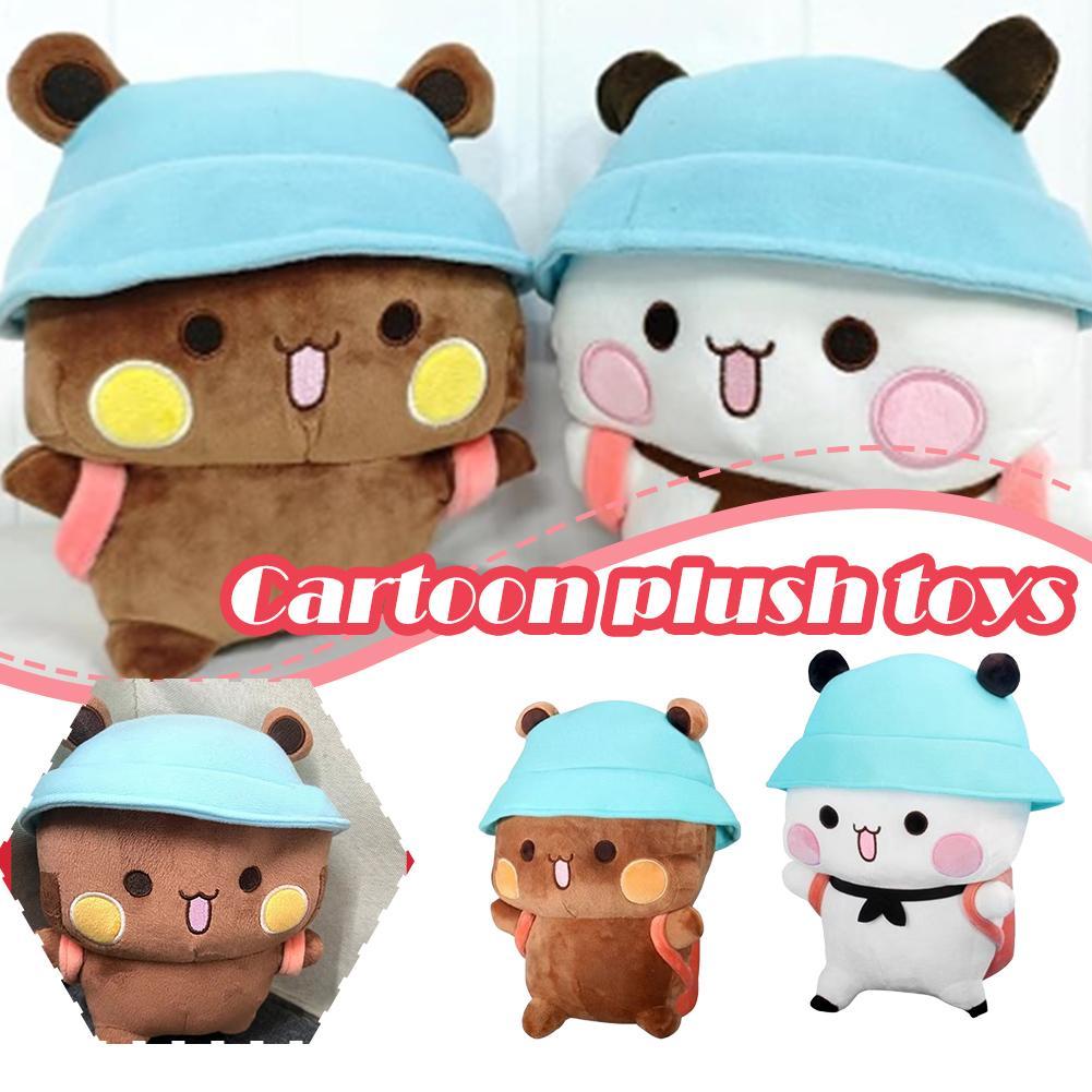 Mới Bubu Dudu Panda Sang Trọng Hoạt Hình Dễ Thương Gấu Trúc Gấu Kawaii Trẻ Em Búp Bê Ngày Đồ Chơi Nh