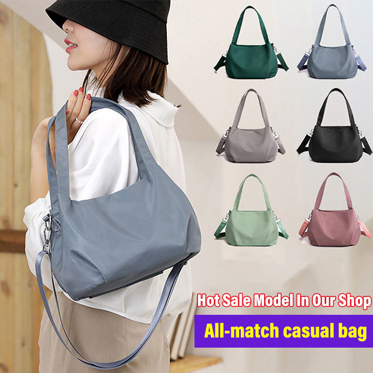 【Durable Nylon】Women's Multiway Crossbody Bag Spacious Shoulder Handbag Nylon Tote For Daily Use/Fas