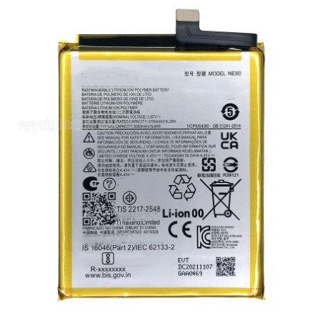 Thích hợp cho pin điện thoại di động Motorola / Motorola MOTO NE 50 Smart NE50