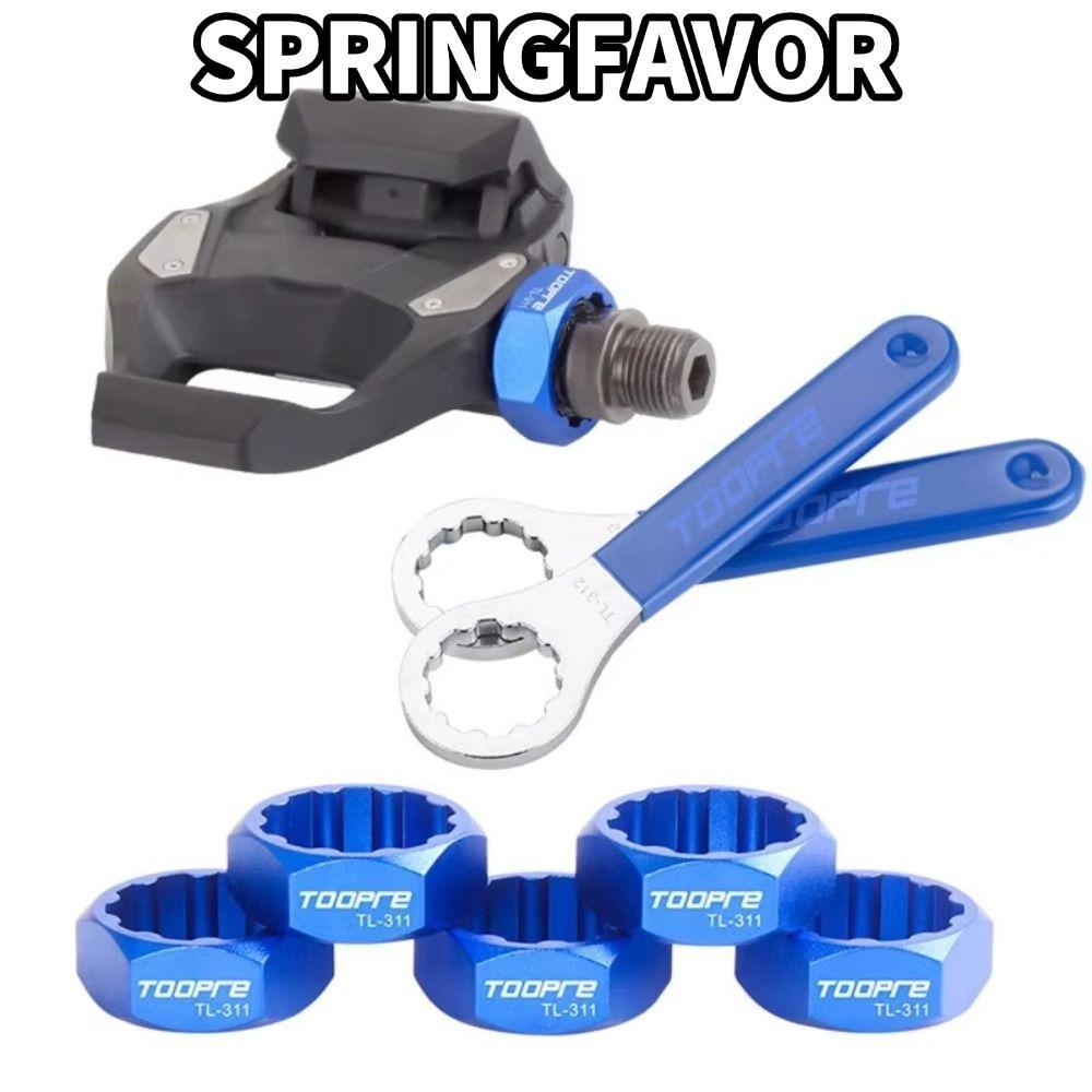 Dụng cụ trục chính trục bàn đạp SPRINGFAVOR, Công cụ loại bỏ bàn đạp xe đạp đa chức năng chống mài m