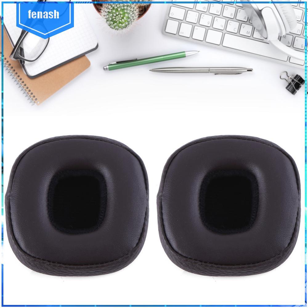 1 Cặp Miếng Đệm Tai Thay Thế Đệm Da Protein Tai Nghe EarPads Tai Cốc Bao Sửa Chữa Phần Cho Marshall 