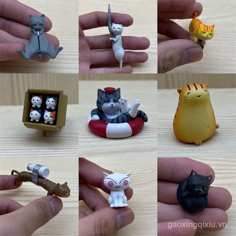 Bán chạy 2025 Hàng số lượng lớn Momotaro Must-Kill Cat Sniper Cat Armor Phụ kiện búp bê Phiên bản Nh