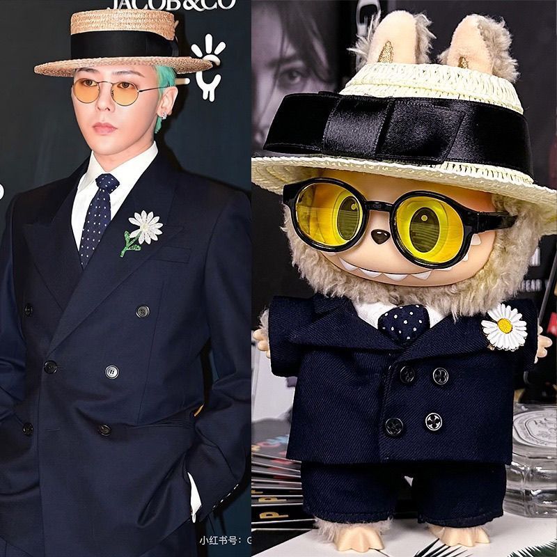 15cm Quần Áo Cho Bé Labububu Quần Áo Bé Labubu Quần Áo Bé GD Gwon Zhilong Quần Áo Cho Bé Mặt Dây Chu