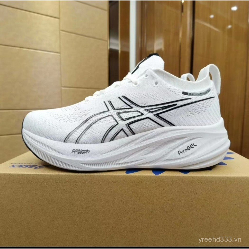 Gel Nimbus 26 Giày Chạy Bộ Nam Nữ Nimbus 26 Sho Hấp Thụ Giày Thể Thao 1012B794-021 & - & 6I88