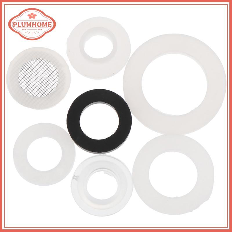 [PLUMHOME] Vòng cao su 1 / 2 "3 / 4" 1 "Vòng đệm phẳng Silicon PTFE cho vòi hoa sen (vn)