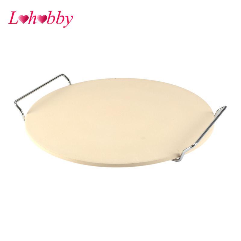 Đá Pizza Cho Lò Nướng, Đá Nướng Cho Phụ Kiện Nướng Tiện Lợi Với Giá Đỡ Nướng Bánh Pizza giòn Bánh Mì Nướng