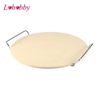 Đá Pizza Cho Lò Nướng, Đá Nướng Cho Phụ Kiện Nướng Tiện Lợi Với Giá Đỡ Nướng Bánh Pizza giòn Bánh Mì Nướng