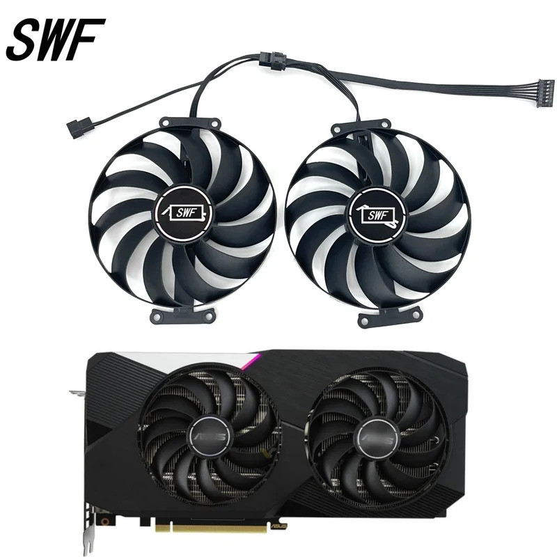 95MM FDC10U12S9-C CF1010U12S 7PIN RTX3070TI 3060TI GPU QUẠT Cho ASUS Dual GeForce RTX 3060 3070 V2 O