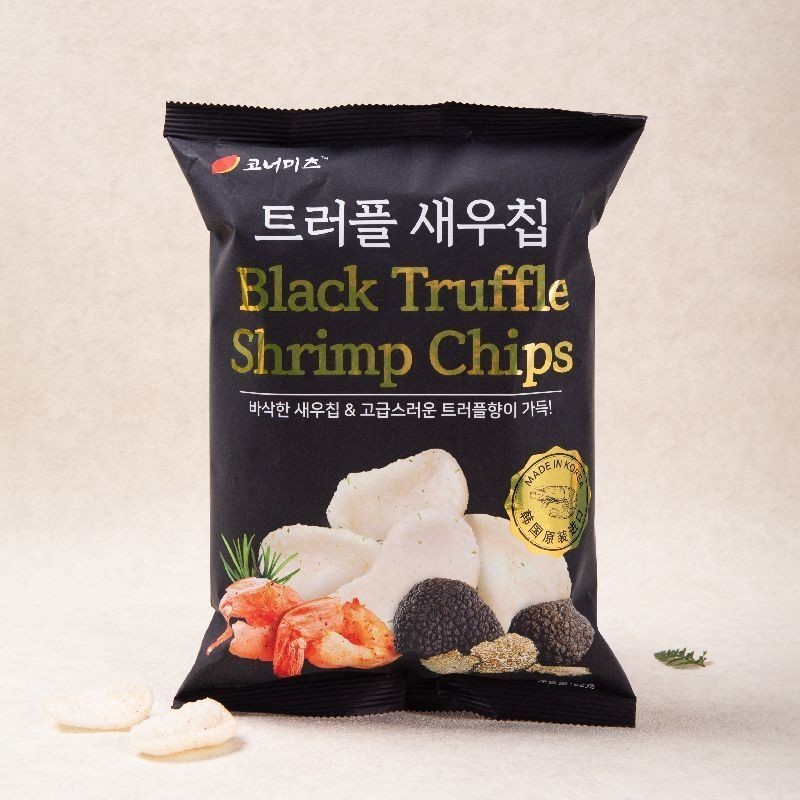 Calamis Hàn Quốc Nhập Khẩu Bơ Tỏi Hương Vị Truffle Đen Tôm Chips Mở Rộng Thực Phẩm Văn Phòng Đồ Ăn N