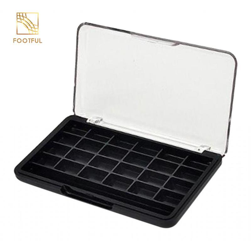 Bảng phấn mắt trang điểm rỗng Pallet Blusher Powder Bronzer Holder Case