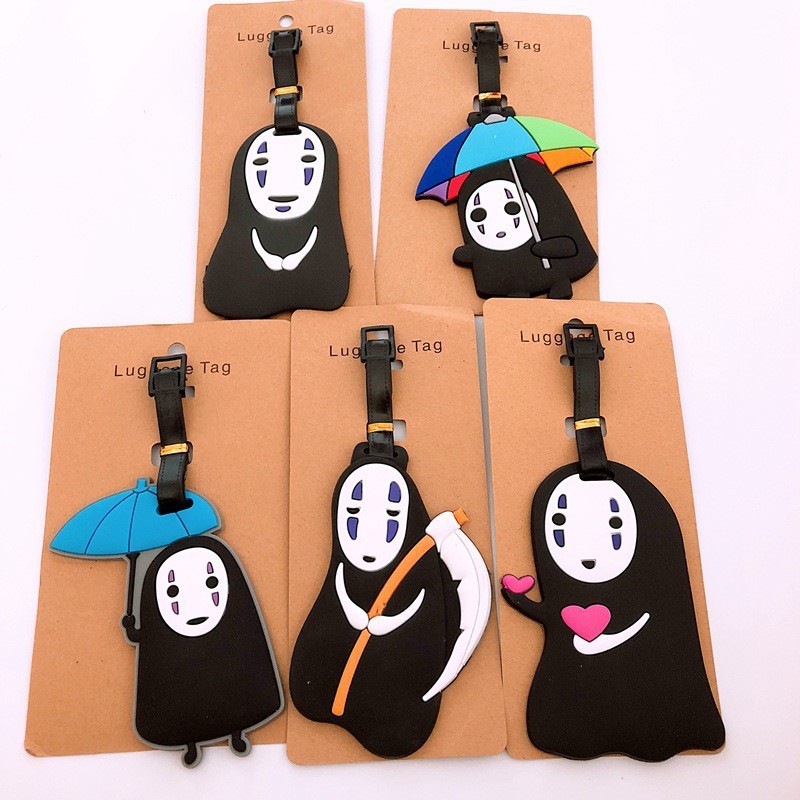 Spirited Away Black Briquettes Jiji Cat Thẻ hành lý KBRH