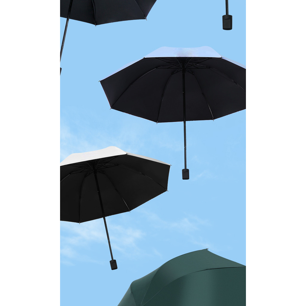 Gấp Ô Dù Chống Nắng Mưa Phù Hợp Nam Nữ Học Sinh Style Hàn Quốc YG0F