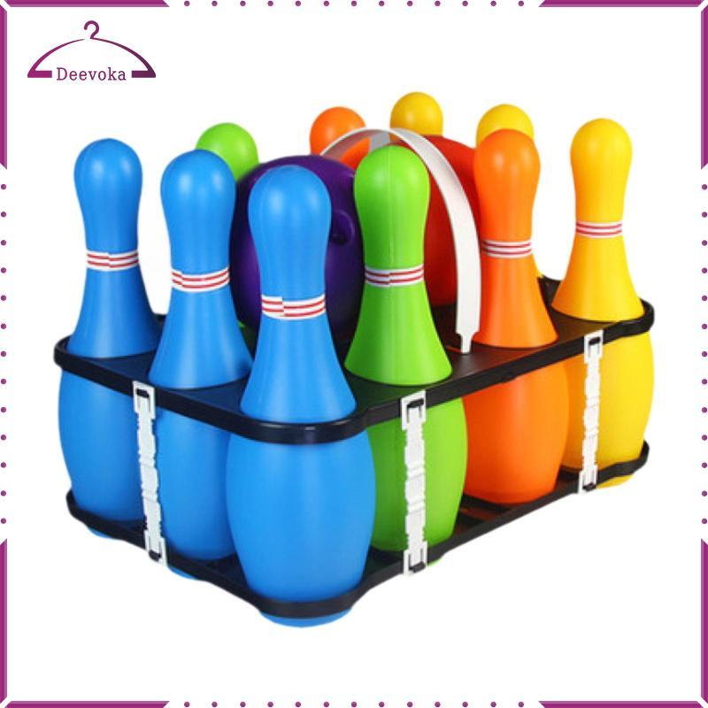 Bộ Bowling Trẻ Em Đồ Chơi Thể Thao Bowling Tương Tác Cho Trẻ Em Bé Trai Bé Gái Trẻ Em