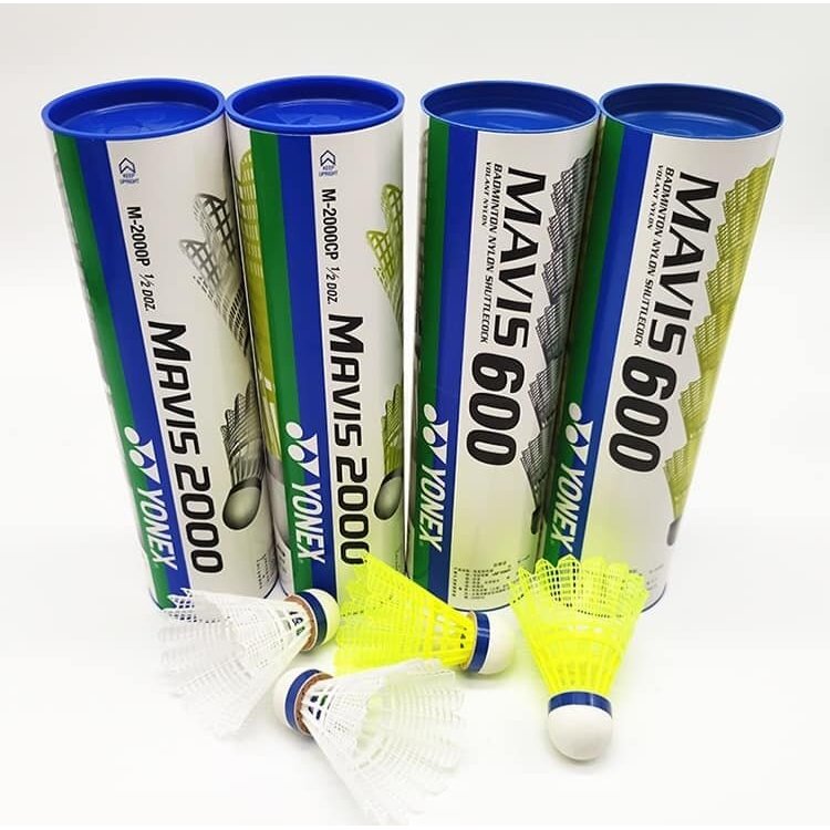 Yoney Mavis 600 2000 - Dụng cụ cầu lông nylon chất lượng cao, phù hợp giải đấu