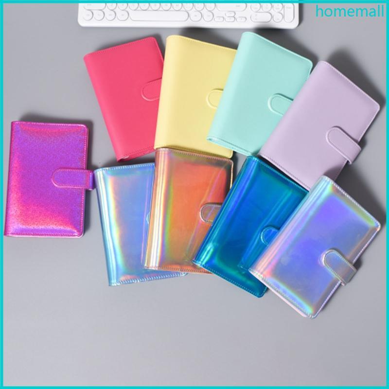 HO Refillable Loose Leaf Journal Notebook Cover có khóa từ tính đóng A5 A6