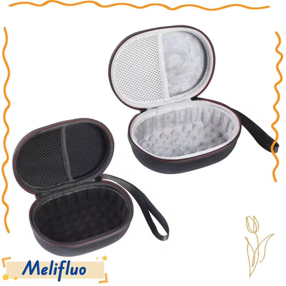 Túi đựng chuột MELIFLUO, Vỏ bảo vệ chuột cứng EVA, Chuột chống nước chống bụi màu đen cứng cho MX Ma