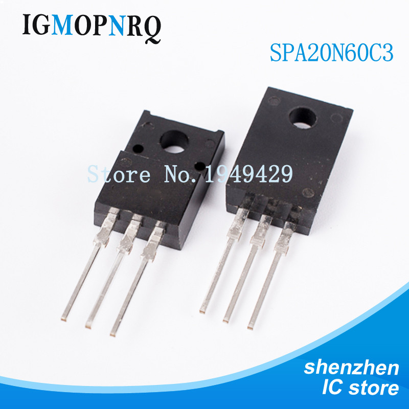5 Chiếc SPA20N60C3 20N60C3 SPA17N80C3 17N80C3 MOSFET TO220F Mới Ban Đầu