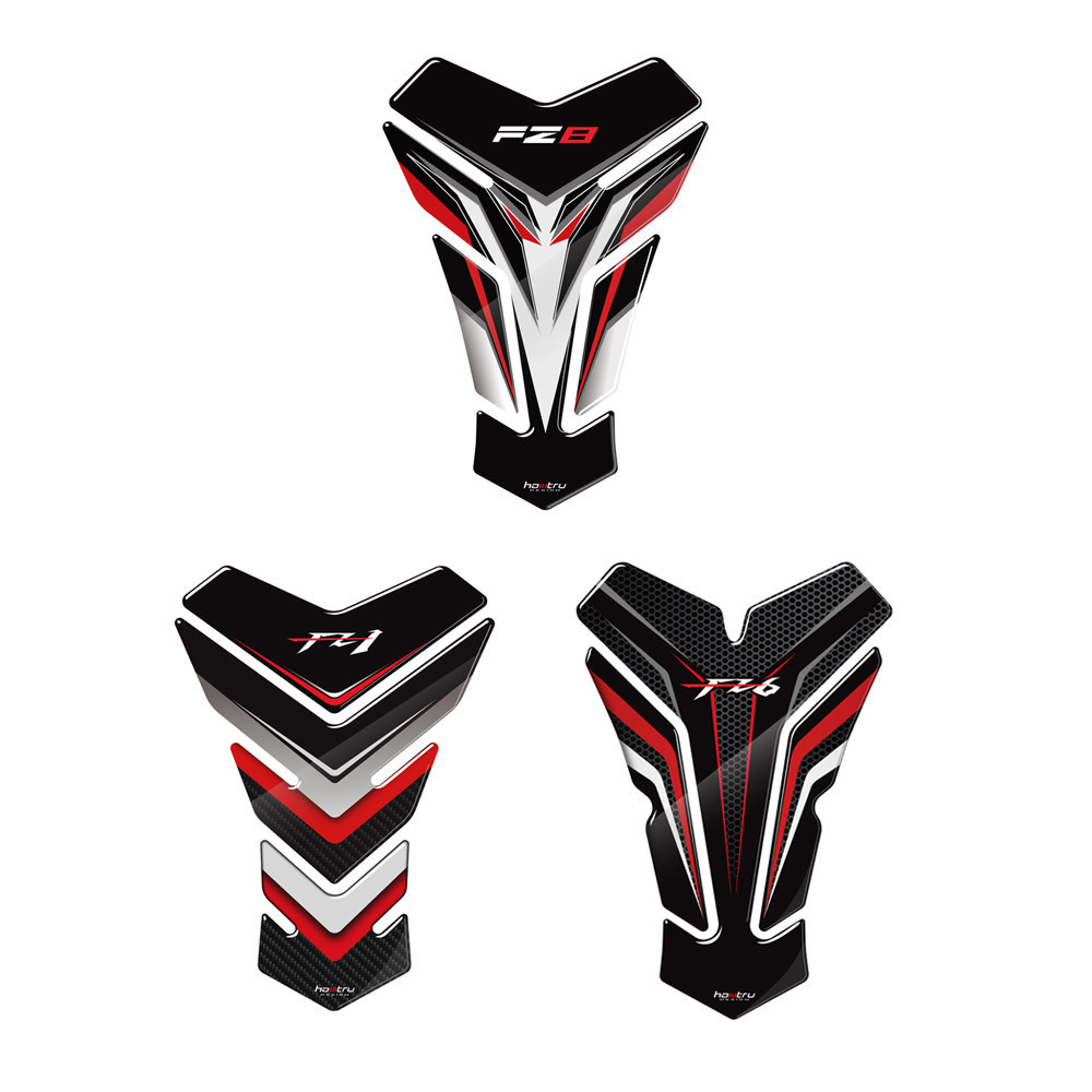 Thích hợp cho YAMAHA YAMAHA FZ1 FZ6 FZ8 Xe Máy Sửa Đổi Đa Năng Bình Nhiên Liệu Miếng Dán Xương Cá Ph