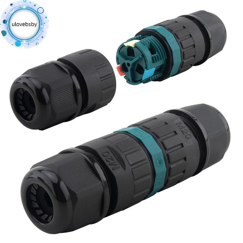 Ulovebsby IP68 Đầu nối cáp điện chống nước Đầu nối dây chống nước IP68 Cáp điện bên ngoài VN