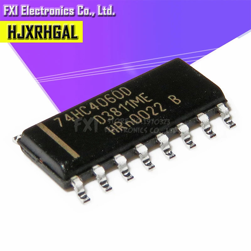 10 CHIẾC 74HC4060D 74HC4060 SOP14 SOP SN74HC4060DR SM mới nguyên bản