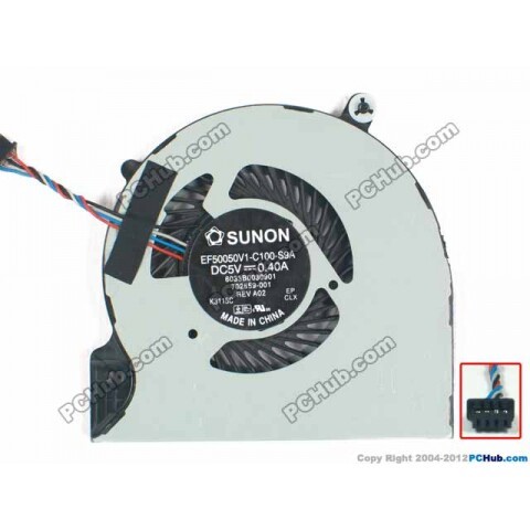 Thương hiệu mới HP HP 9470 9480 9480M 9470M 9470M 702859- Quạt làm mát CPU 001