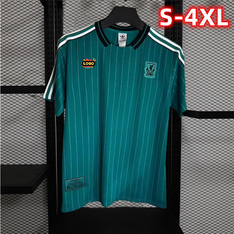 Áo bóng đá nam chất lượng hàng đầu Liverpool Retro 25 / 26