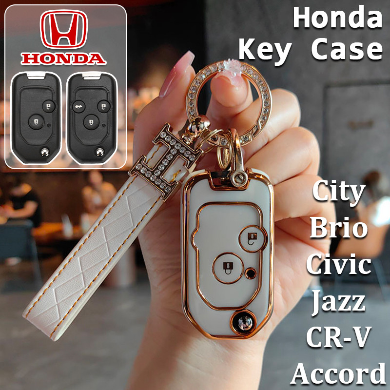 Honda City Brio Civic Jazz CR-V Accord Ốp chìa khóa xe Honda Vỏ chìa khóa xe Civic Vỏ chìa khóa xe m