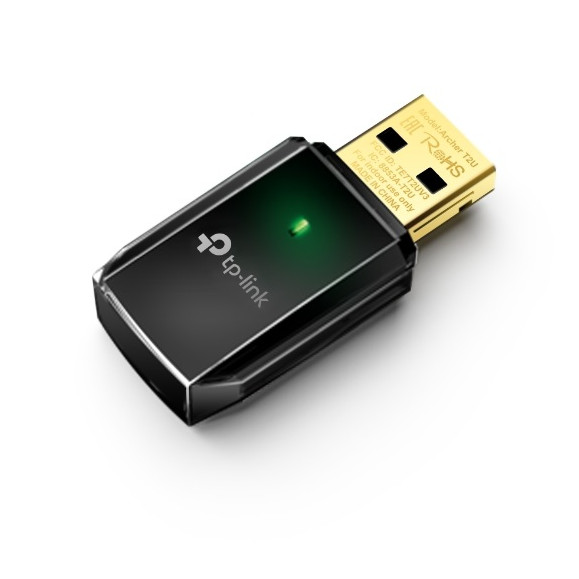 USB Wi-Fi Băng Tần Kép AC600 Tplink Archer T2U chính hãng