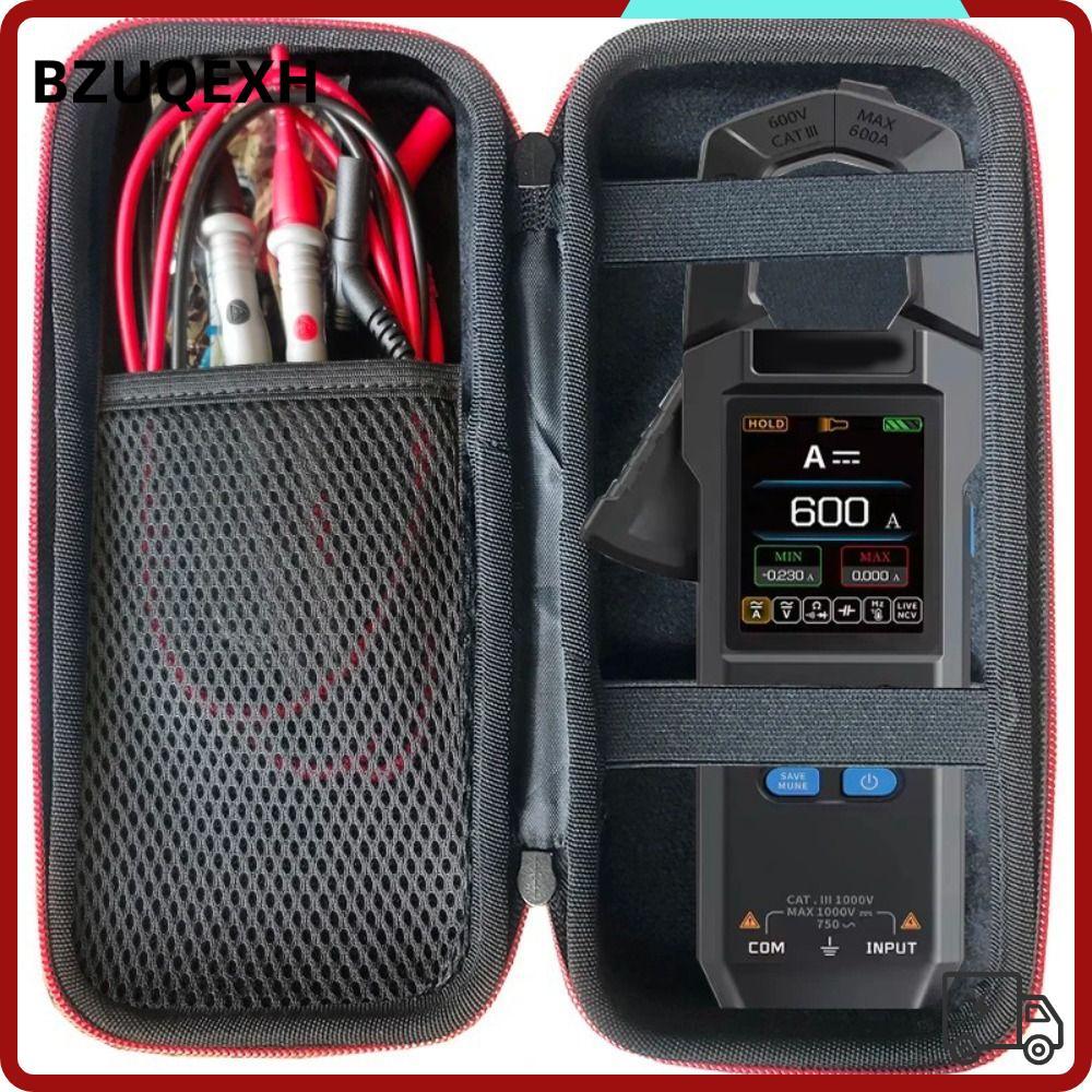 BZUQEXH Mang theo, Đồng hồ kẹp đa năng chống sốc, Túi vạn năng kỹ thuật số lót xốp chuyên nghiệp để 