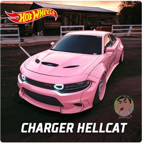 Hot Wheels '20 DODGE SẠC HELLCAT CASE P 2025 Mẫu Xe Hình