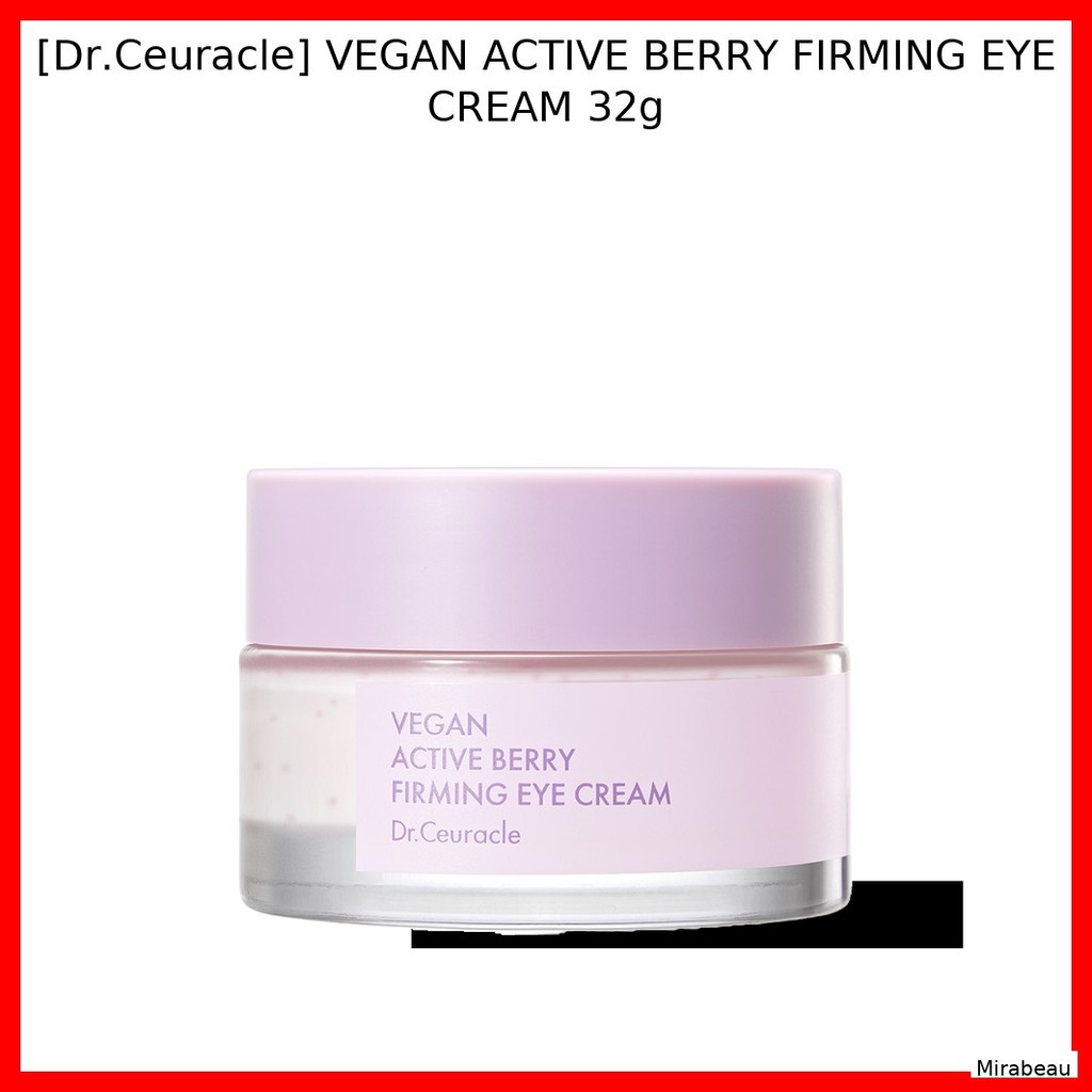 [Dr.Ceuracle] KEM MẮT VEGAN ACTIVE BERRY 32g / Vegan, Firming by Seoul Beauty Picks
