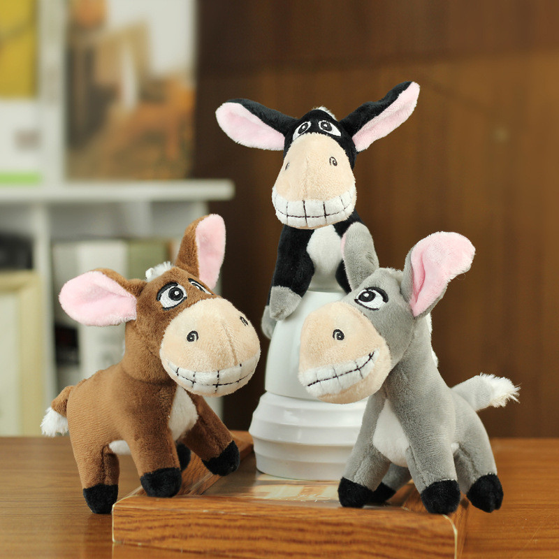 [2026 Sản phẩm mới Dễ thương Little Donkey Plush Toy Catch Set Donkey Móc khóa Mặt dây chuyền Túi tr