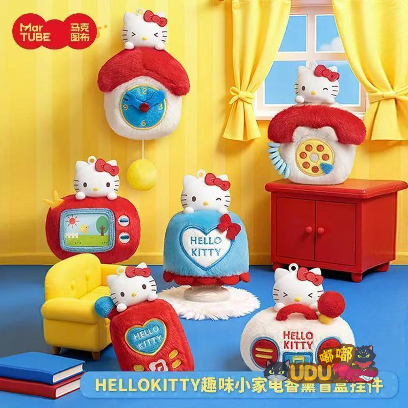[Chính hãng] Sanrio hello Kitty Fun Dòng thiết bị nhỏ Mặt dây chuyền sang trọng Dạ quang Đèn bàn nhỏ