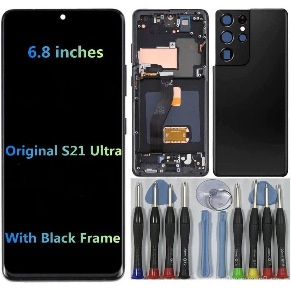 AMOLED 6,8 inch Chính hãng Samsung GalaxyS21Ultra Màn hình kỹ thuật số Màn hình cảm ứng Thành phần n