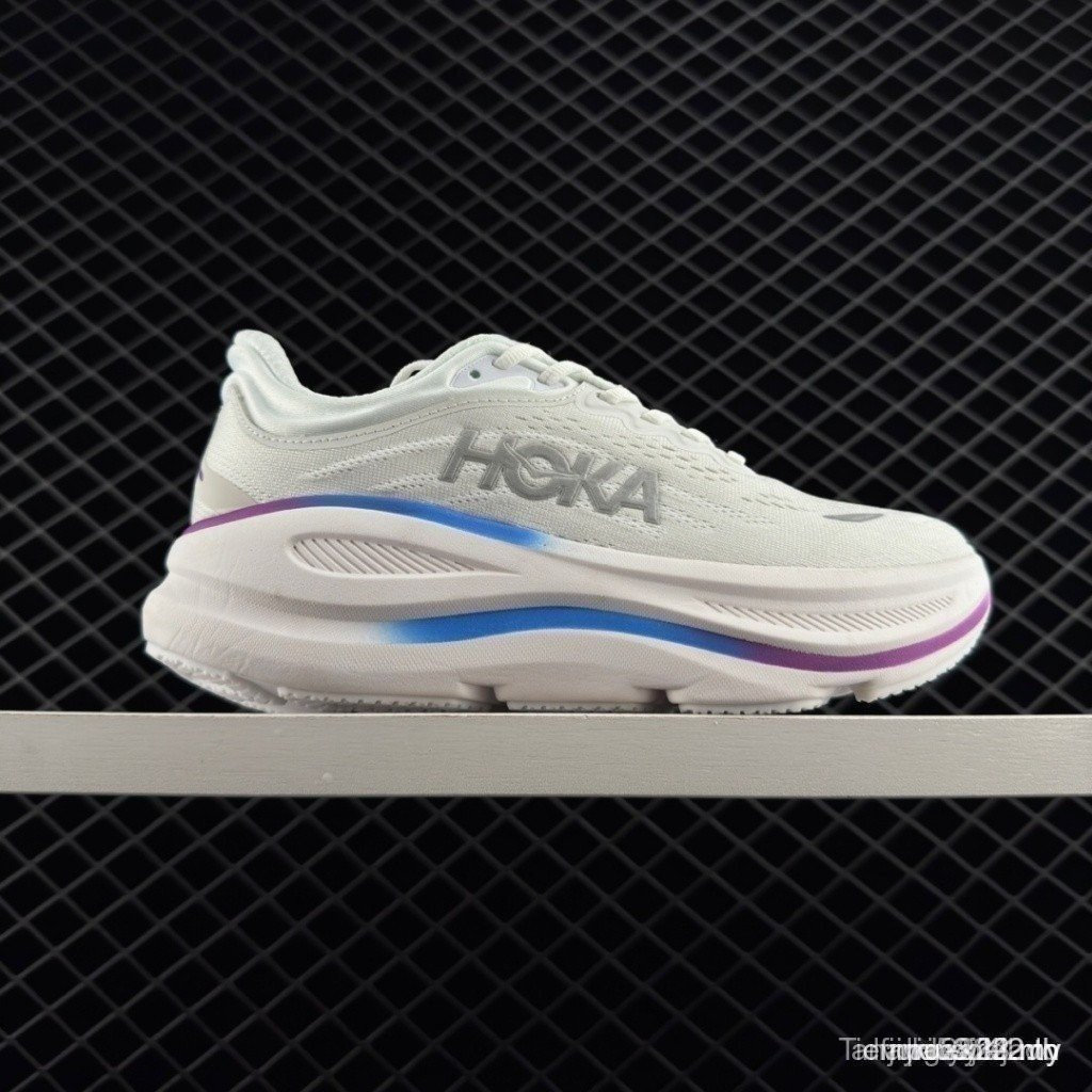 Giày chạy bộ nữ Lotto Bondi 9 với đệm xốp mềm dày, mang lại sự thoải mái.