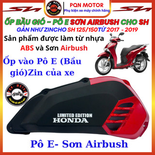 Bầu Gió (Pô E) SH 2012–2026 – Sơn Airbrush, Vân Carbon Đẹp Bền, Lắp Chuẩn Cho SH 125i 150i 160i