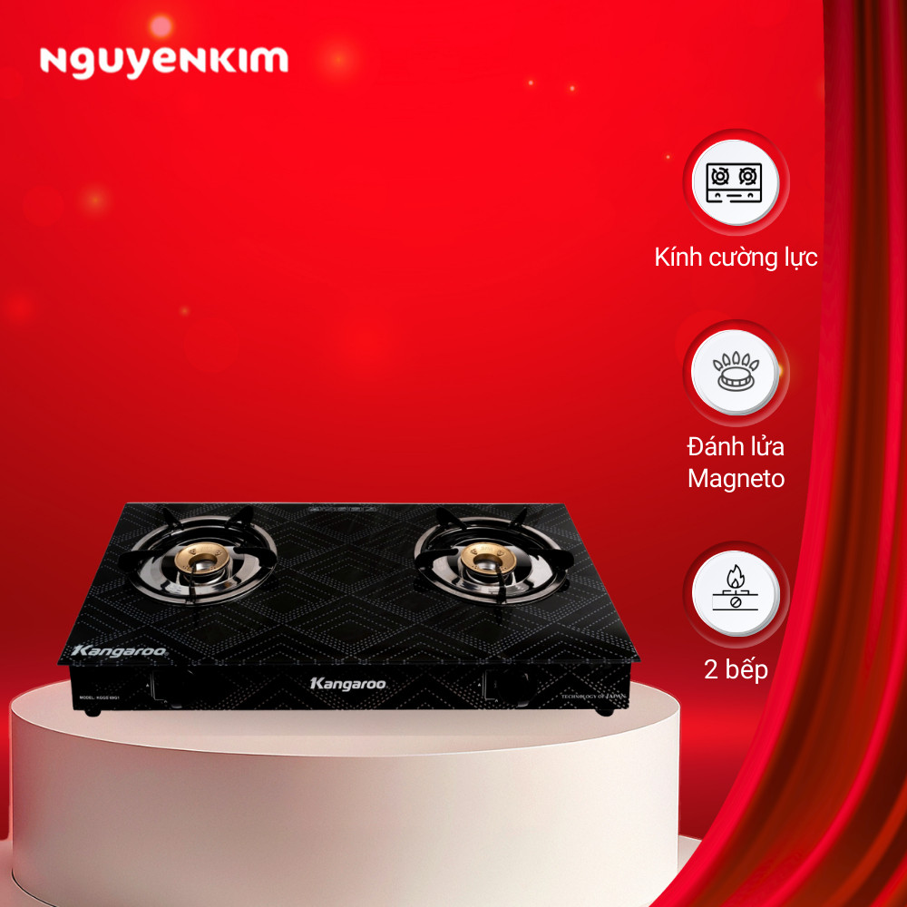 Bếp ga dương Kangaroo KGGS69G1 Hàng chính hãng - Nguyễn Kim