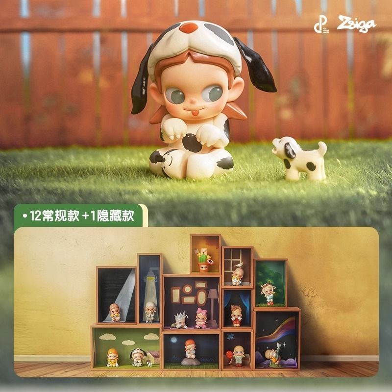 P POPMART POPMART Zsiga Cho Phép Tất Cả Series Nhân Vật Hộp Bí Ẩn Hợp Thời Trang Chơi Quà Tặng Trang