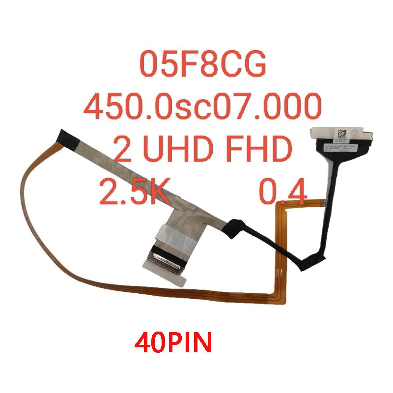 Laptop Mới LCD UHD FHD Cáp Cho DELL Inspiron 16 Plus 16 7630 7635 5630 5635 2.5K 05F8CG Y