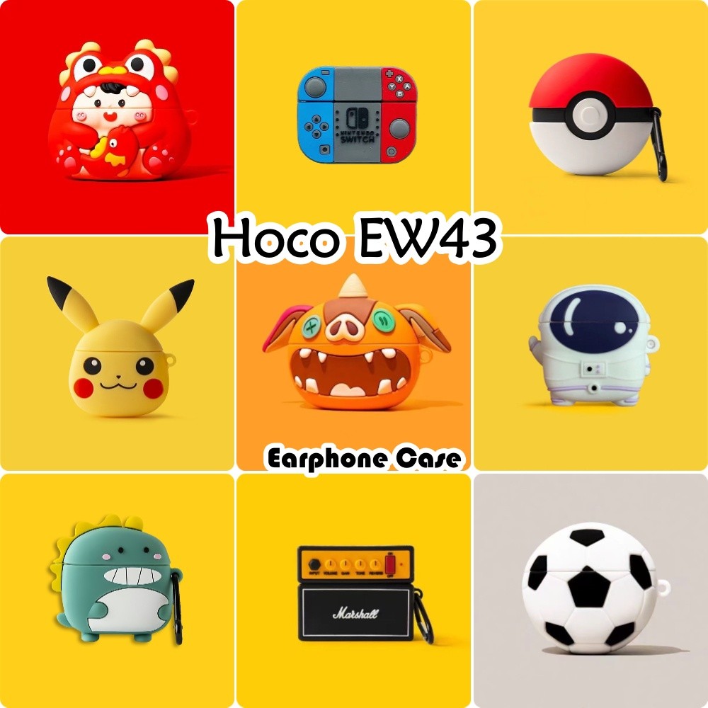 [Ngôi sao tương lai] Dành cho vỏ Hoco EW43 Vỏ silicon mềm Vỏ tai nghe hoạt hình siêu mát