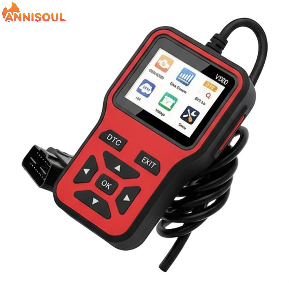 [NISO]Vehicle OBD2 Scanner Portable Compact Design Plastic And Metal Construction
